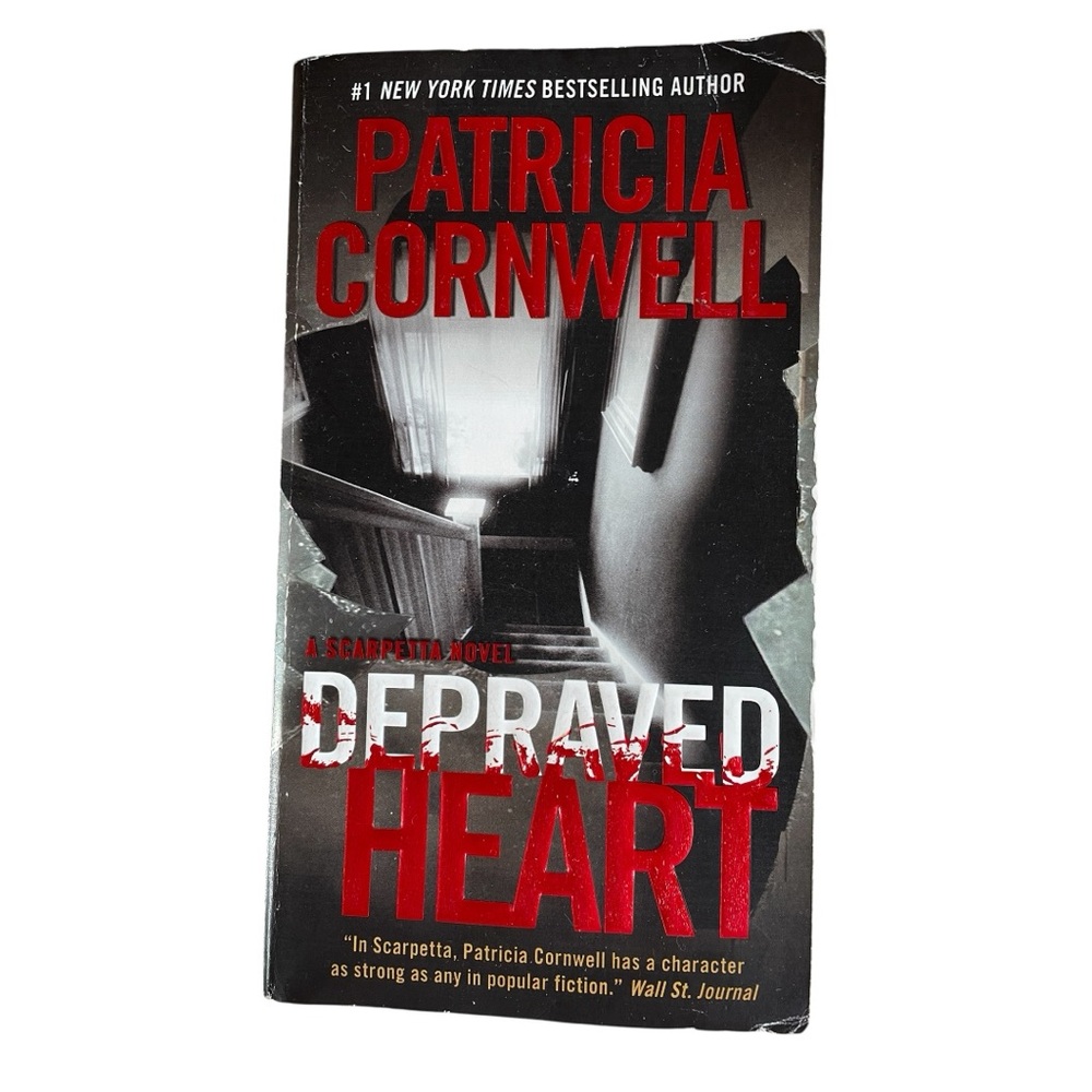 Depraved Heart by Patricia Cornwell Paperback Book Novel